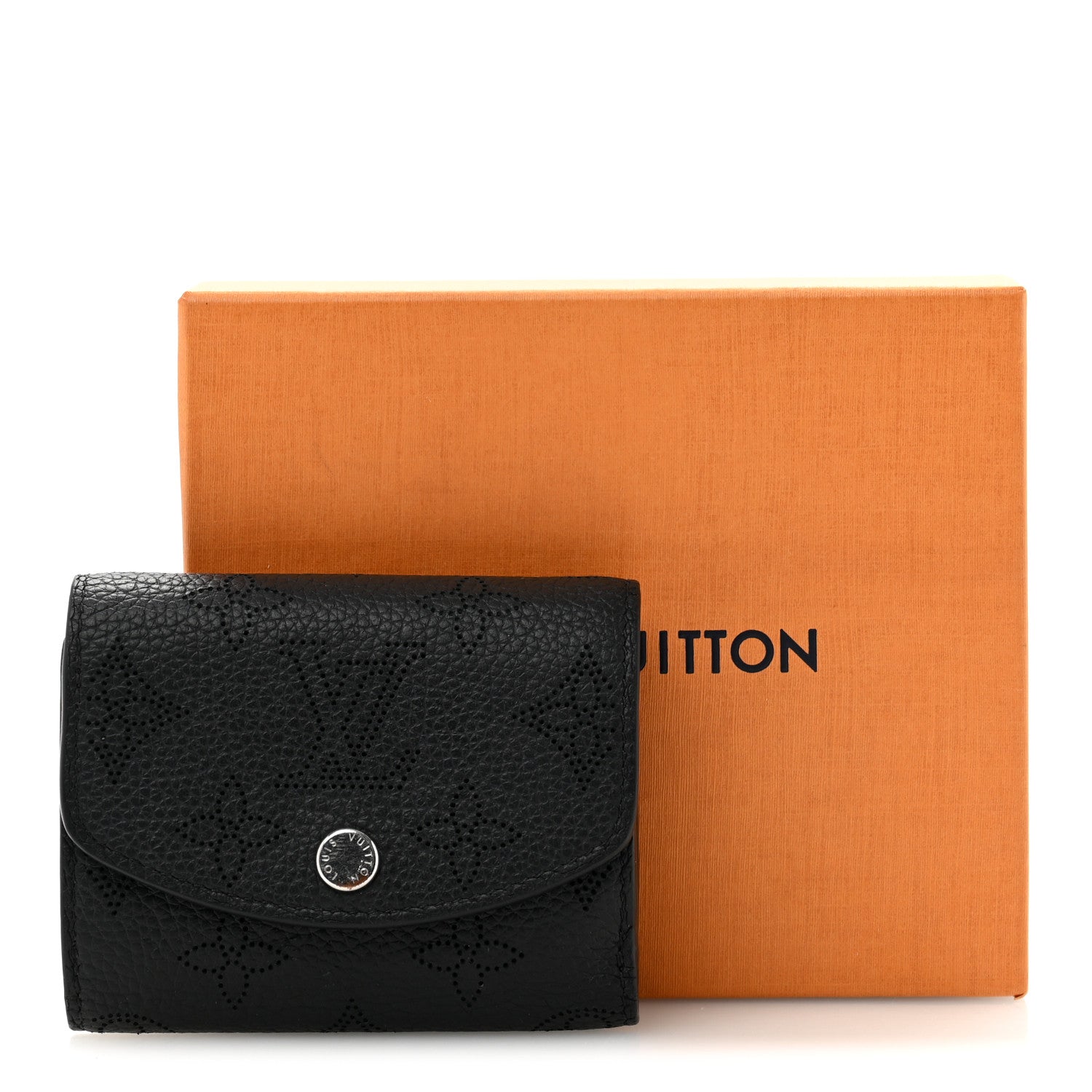 Louis Vuitton Mahina Iris XS Wallet Black 9 of 9