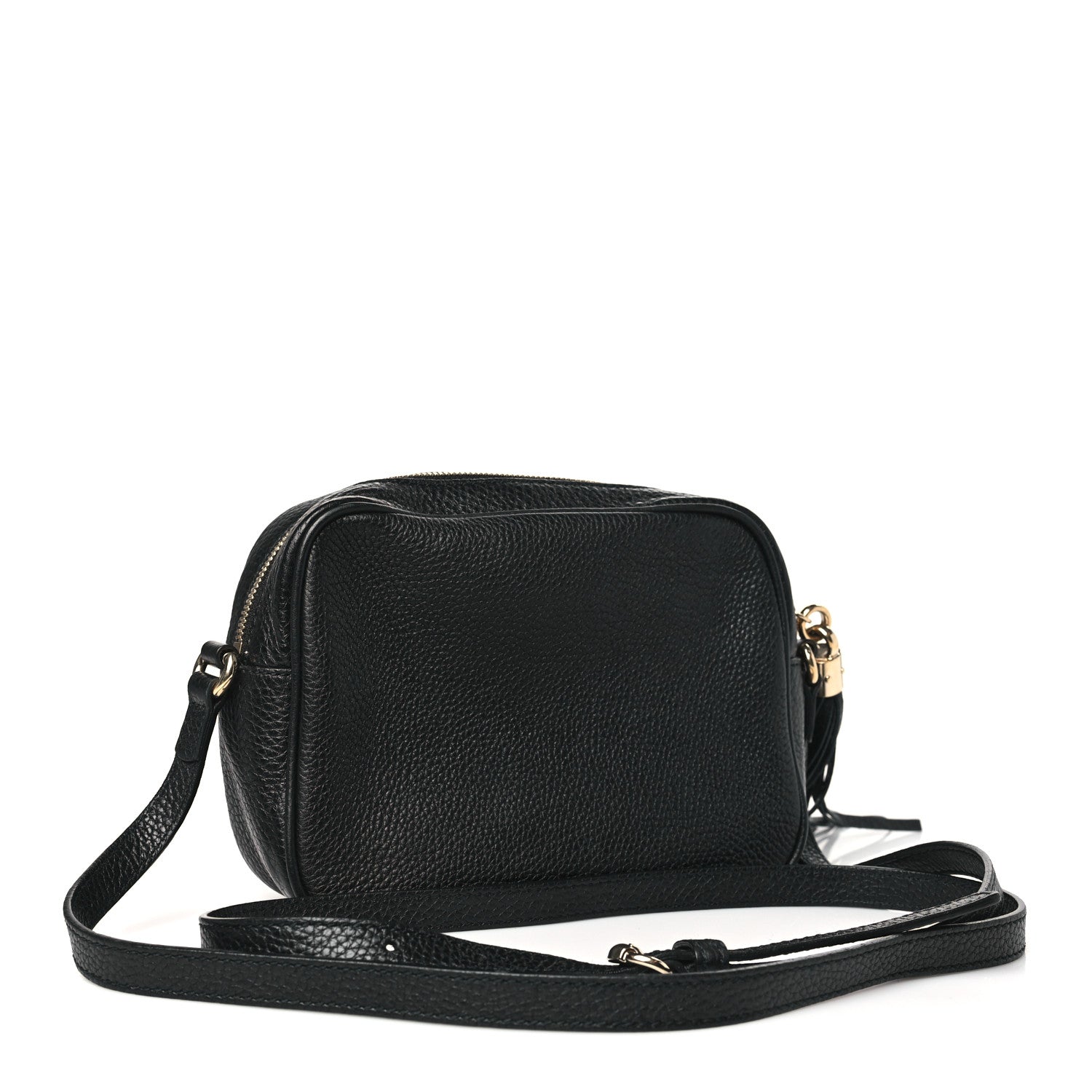 Gucci Pebbled Calfskin Small Soho Disco Bag Black 3 of 11