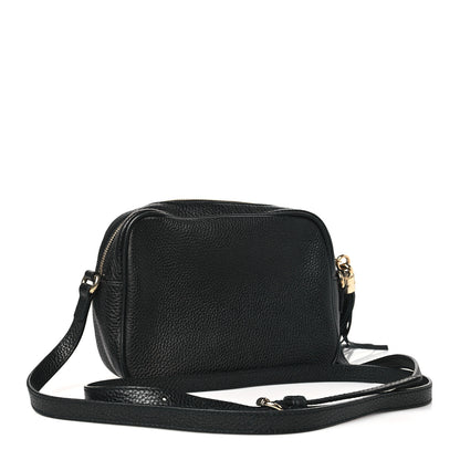 Gucci Pebbled Calfskin Small Soho Disco Bag Black 3 of 11