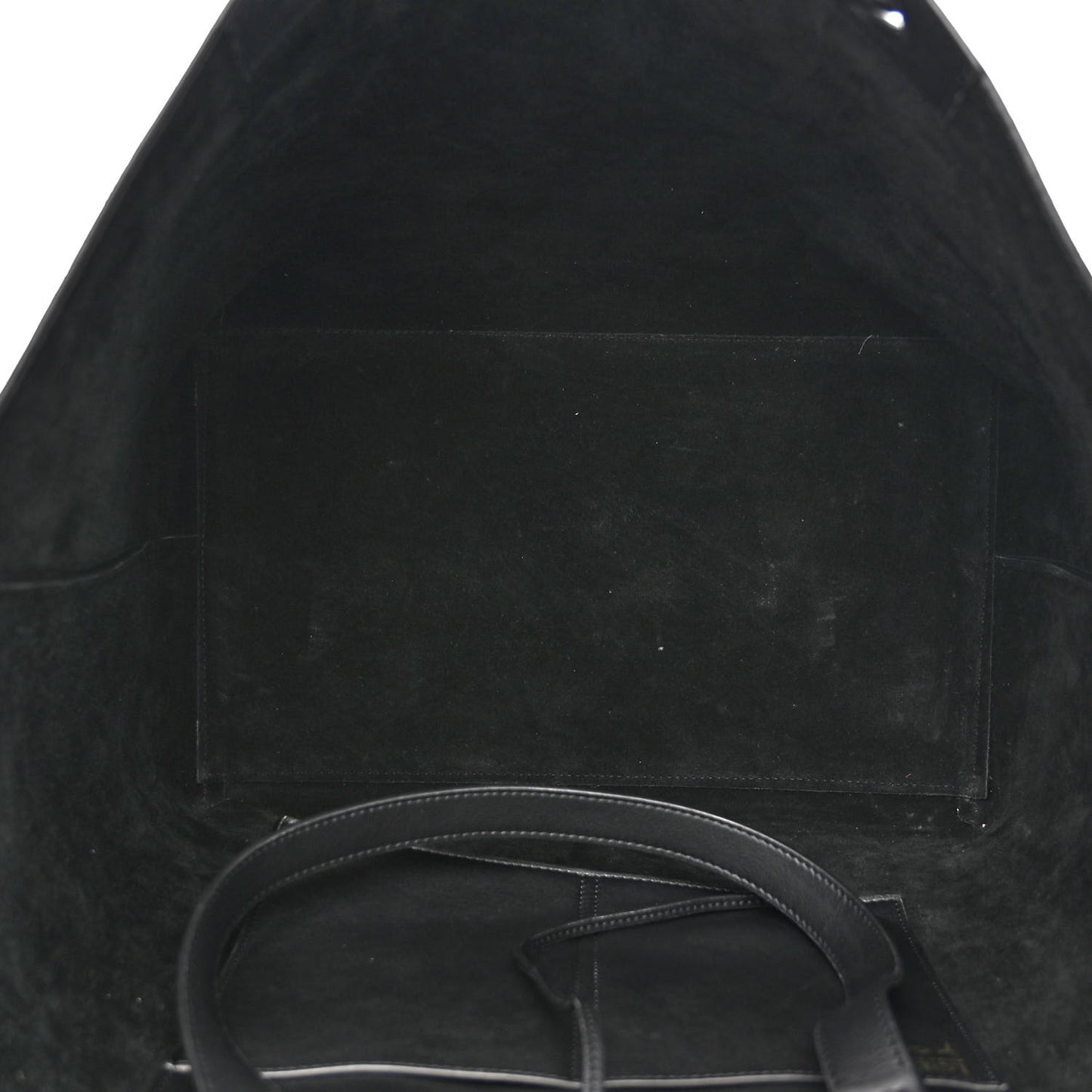 X JOE BRAINARD Calfskin Underwear Print Large Double Handle Tote Black