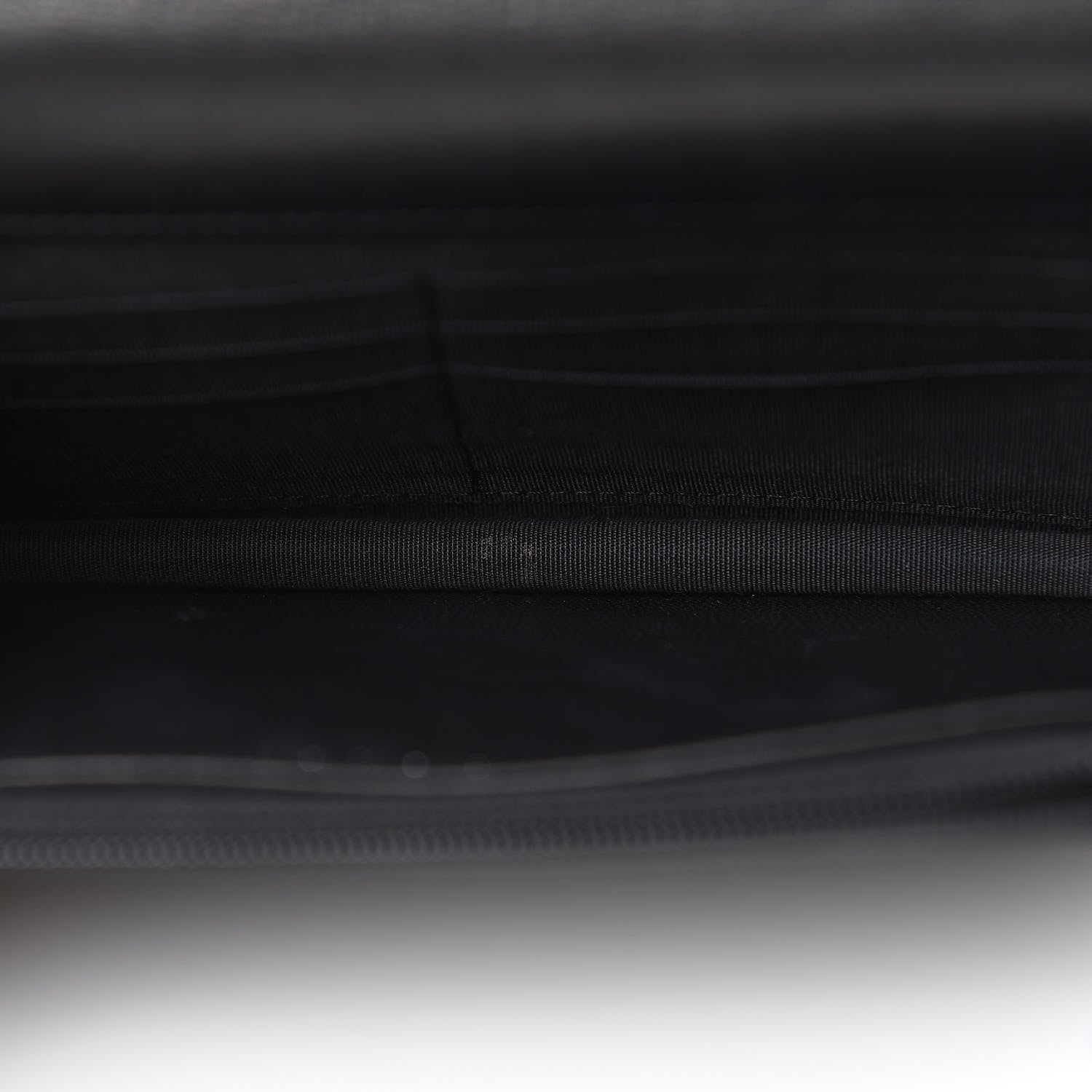 Chanel Goatskin Quilted Diamond CC Wallet On Chain WOC Black 12 of 12