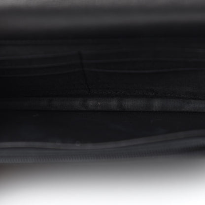 Chanel Goatskin Quilted Diamond CC Wallet On Chain WOC Black 12 of 12