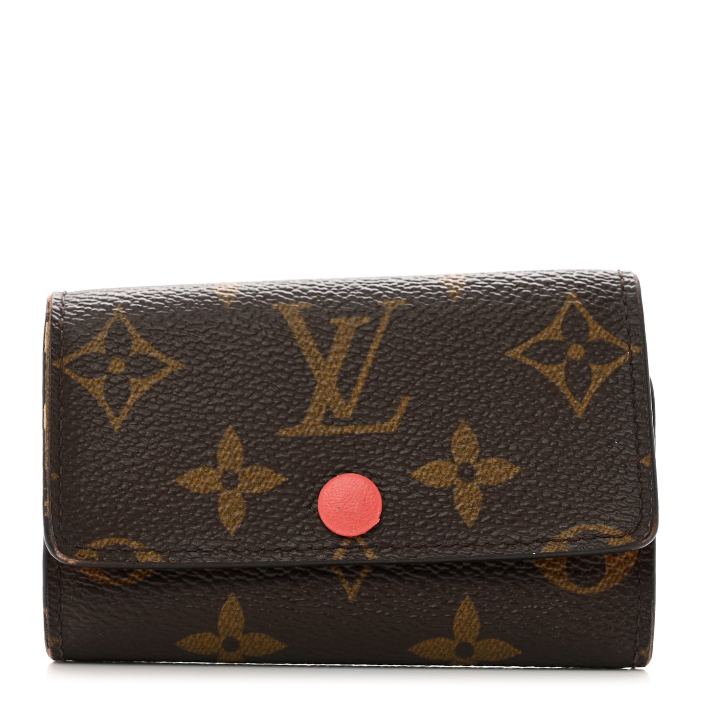 Monogram 6 Key Multicles Holder Poppy