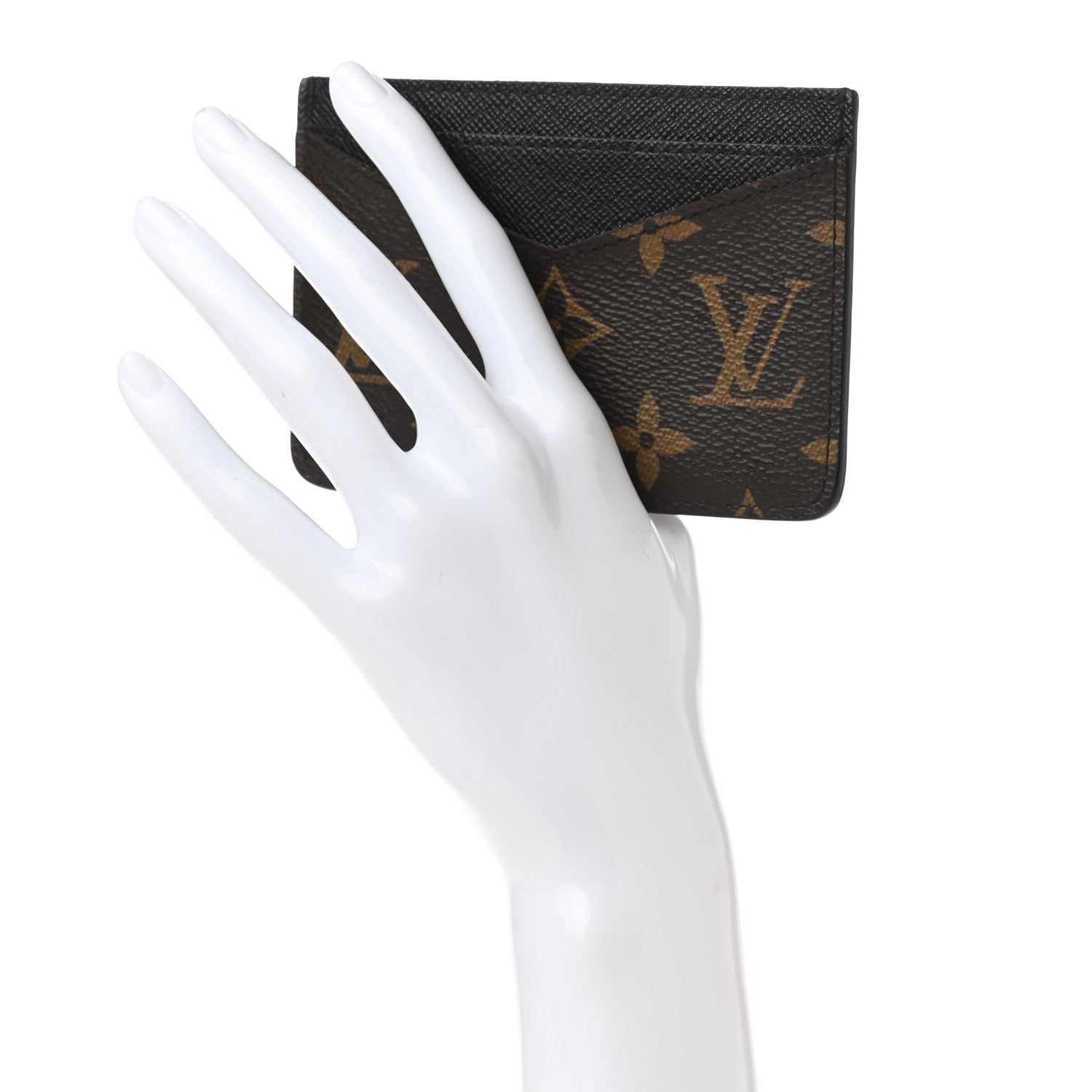Louis Vuitton Monogram Macassar Neo Porte-Cartes Card Holder 2 of 7