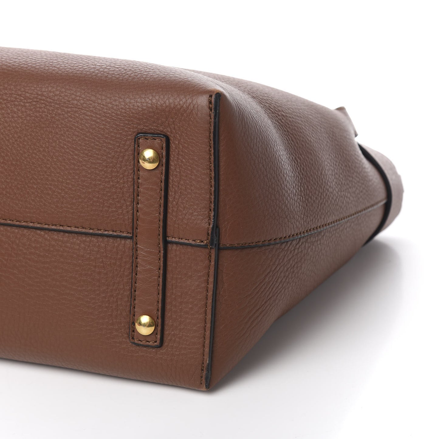 Soft Grain Calfskin Medium Belt Bag Tan