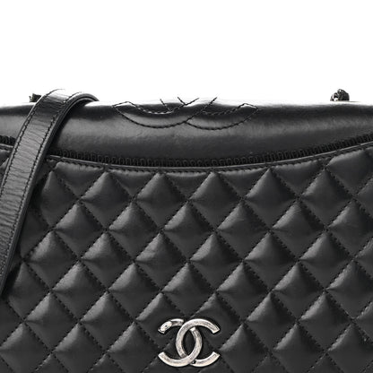 Chanel Calfskin Quilted Small Ballerine Flap Black 8 of 10
