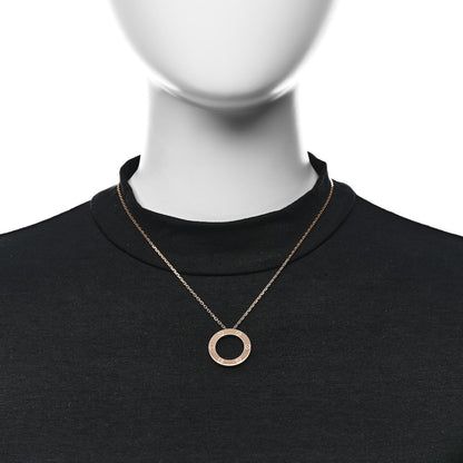 Cartier 18K Pink Gold LOVE Pendant Necklace 2 of 7