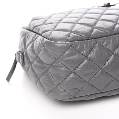 Chanel Aged Calfskin Medium Reissue Camera Case Grey 9 of 12