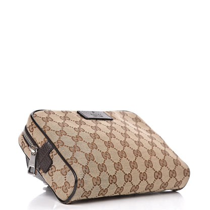 Gucci Monogram Belt Bag Dark Brown 4 of 10