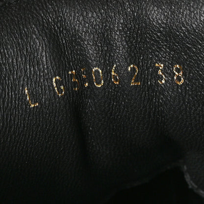 Chanel Metallic Satin Lambskin Logo High Top Sneakers 38 Gold Black 8 of 9