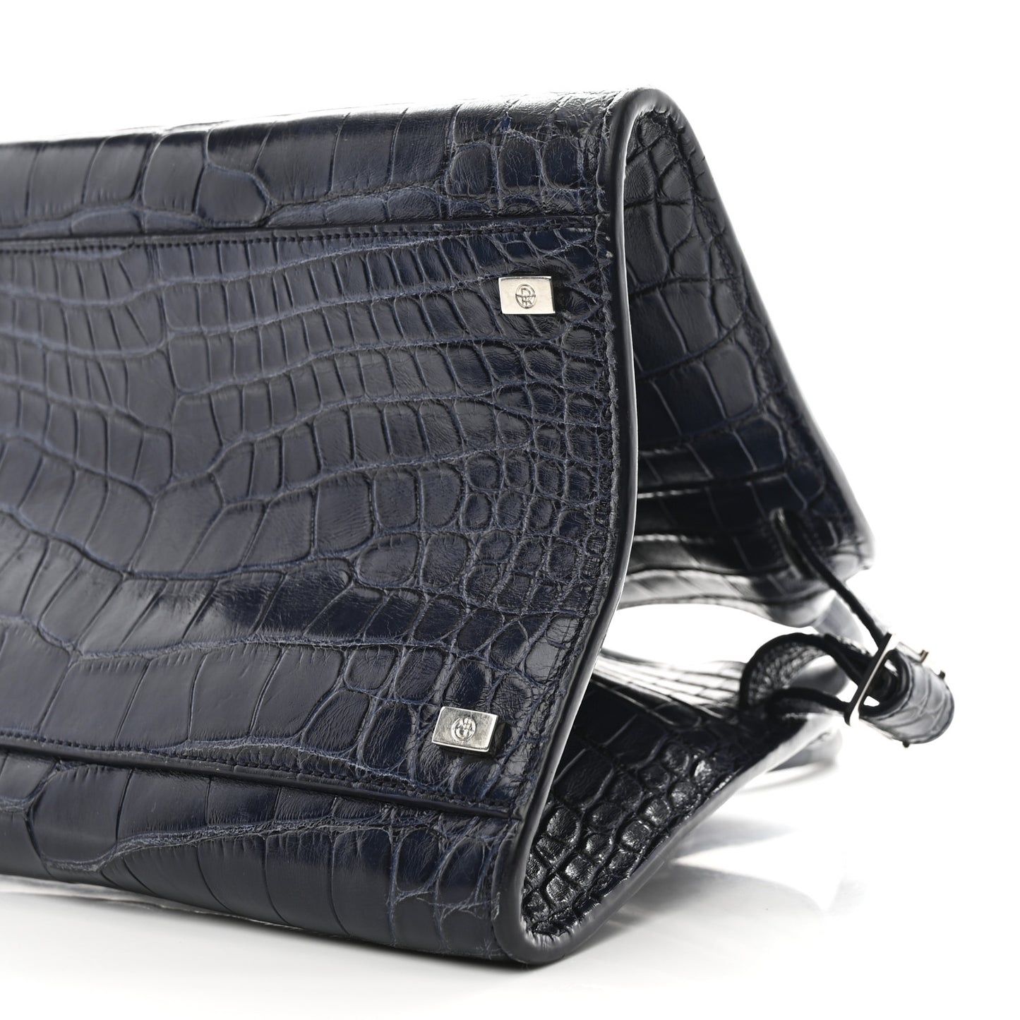 Alligator Margaux 10 Bag Navy