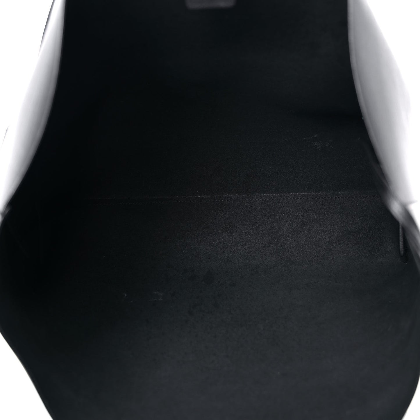 Calfskin Large Shopping Tote Black