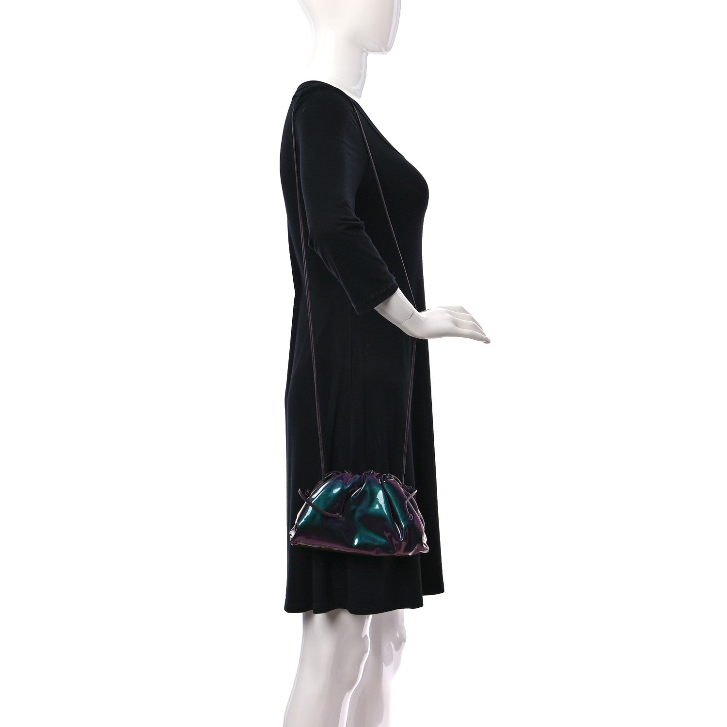 Bottega Veneta Patent Mini Pouch Holographic 2 of 7
