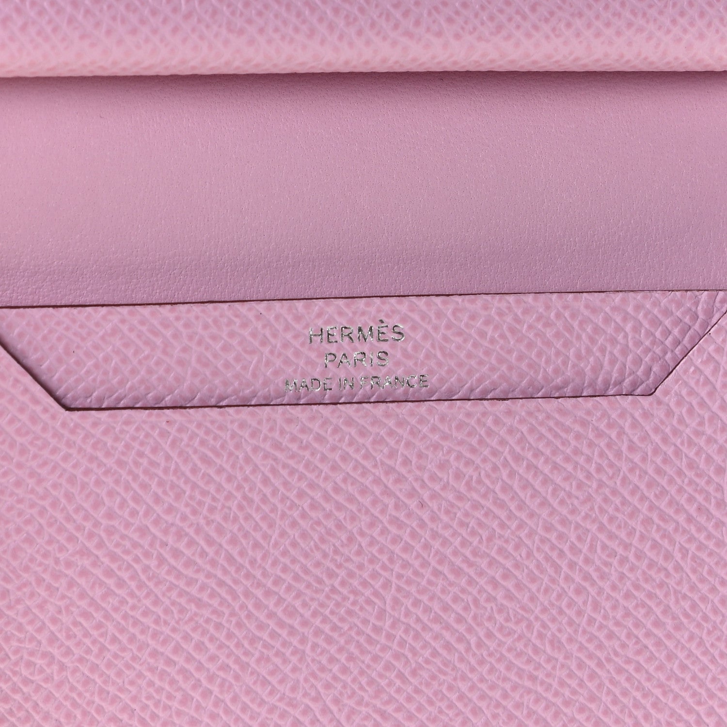 Hermes Epsom Mini Bearn Wallet Mauve Sylvester 6 of 7