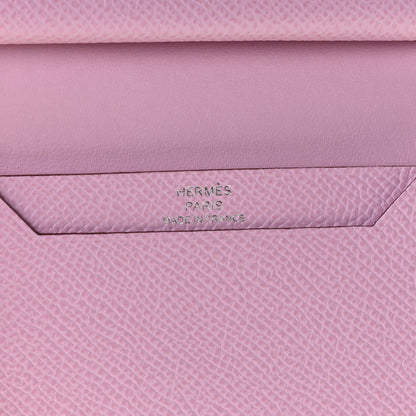 Hermes Epsom Mini Bearn Wallet Mauve Sylvester 6 of 7