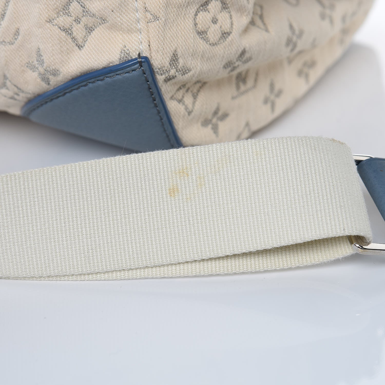 Louis Vuitton Denim Speedy Round GM Blue 12 of 14