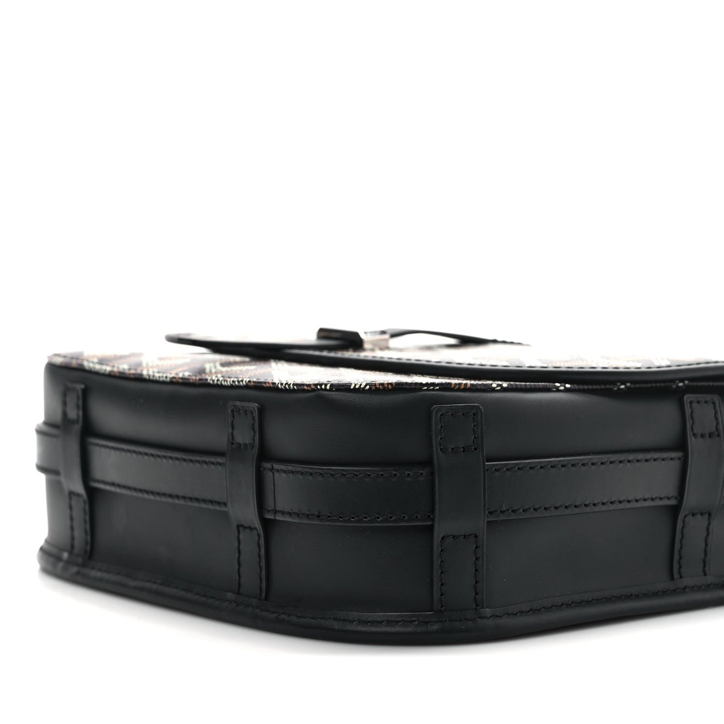 Goyardine Belvedere II PM Messenger Bag Black