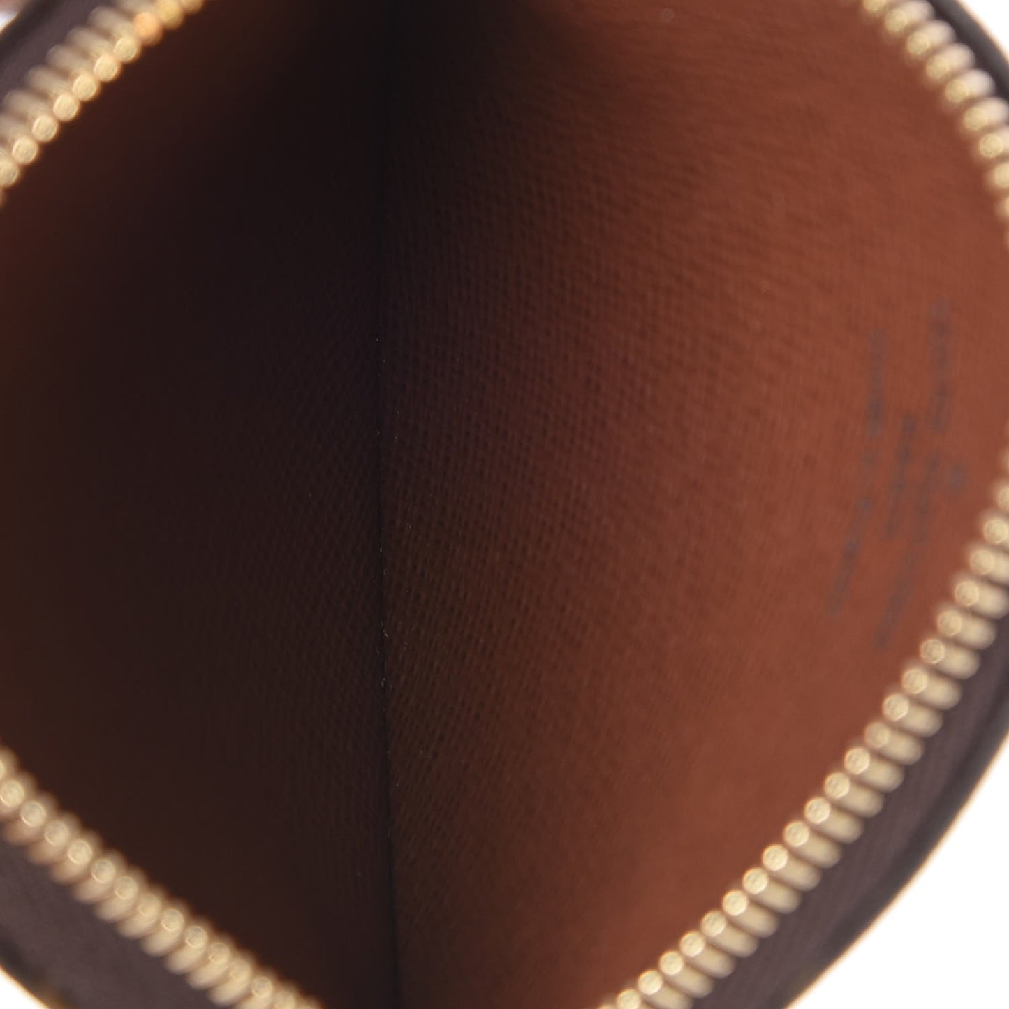 Monogram Round Coin Purse