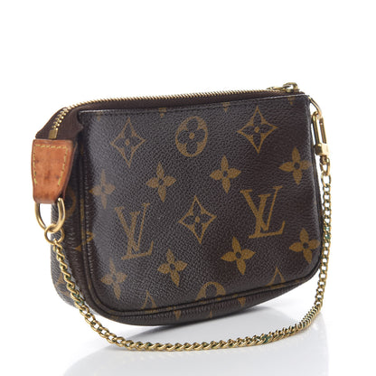 Louis Vuitton Monogram Complice Trunks and Bags Mini Pochette Accessories Beige 3 of 11