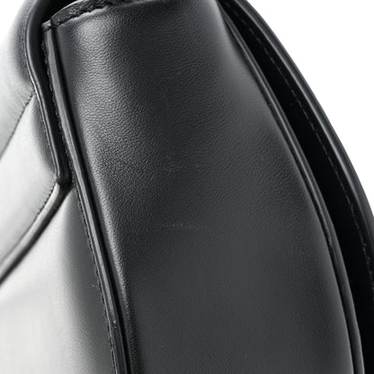 Off-White OFF WHITE Calfskin Burrow Saddle Bag Black 14 of 14