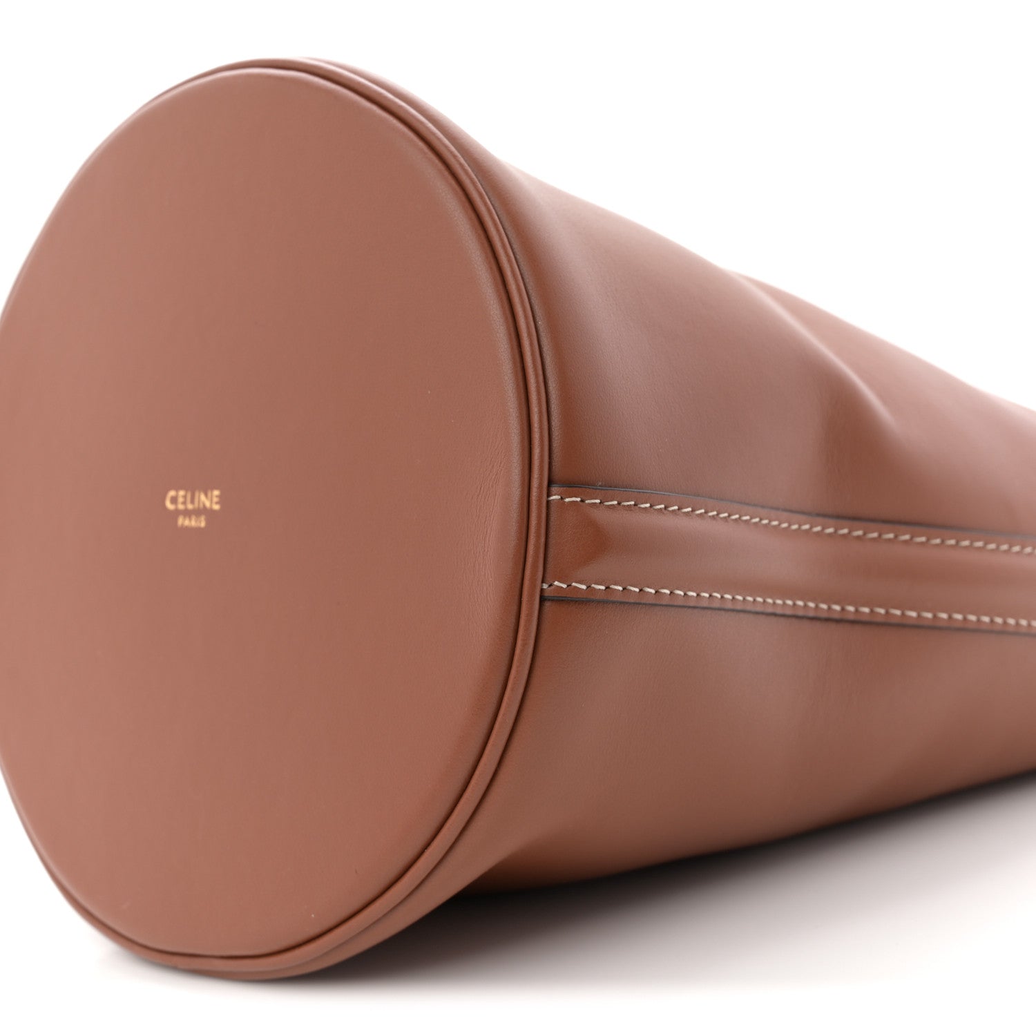 Celine Smooth Calfskin Teen Bucket 16 Tan 10 of 10