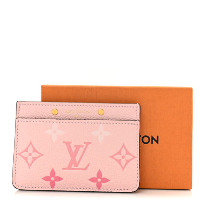 Louis Vuitton Empreinte Monogram Giant By The Pool Card Holder Bouton De Rose 8 of 8