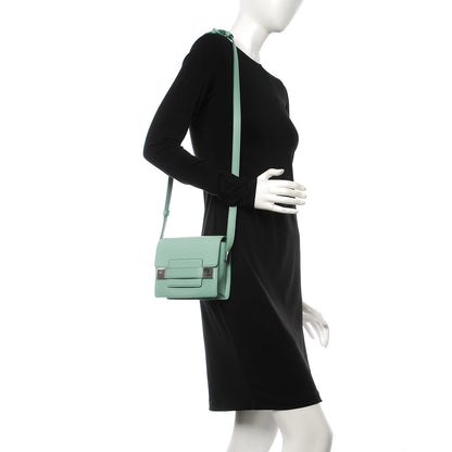 Delvaux Calfskin Mini Madame Crossbody Lagon 2 of 7