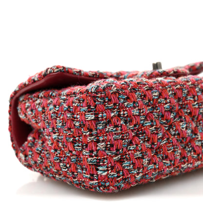 Chanel Tweed Quilted Mini Rectangular Flap Red Blue Ecru Black Pink 9 of 11