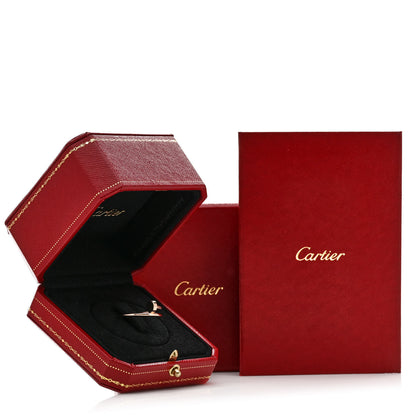 Cartier 18K Pink Gold Small Juste Un Clou Ring 54 6.75 5 of 5