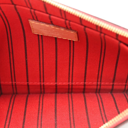Louis Vuitton Monogram Neverfull MM GM Pochette Cherry 9 of 20