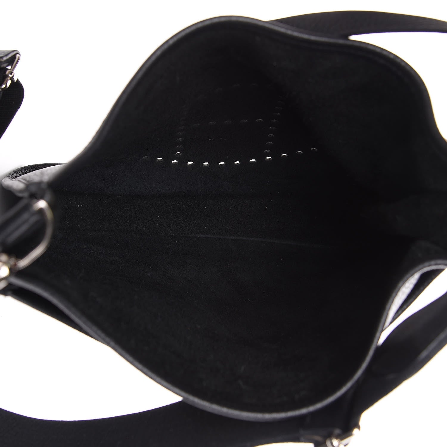 Hermes Taurillon Clemence Evelyne III PM Black 5 of 9