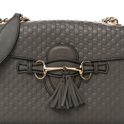 Gucci Soft Microguccissima Medium Emily Chain Shoulder Bag Loess 8 of 10