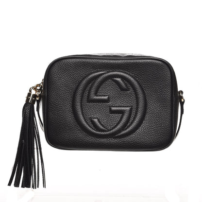 Gucci Pebbled Calfskin Small Soho Disco Bag Black 1 of 7