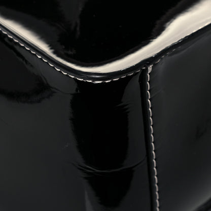 Stella McCartney Eco Alter Patent East West Perforated Tote Black 9 of 14