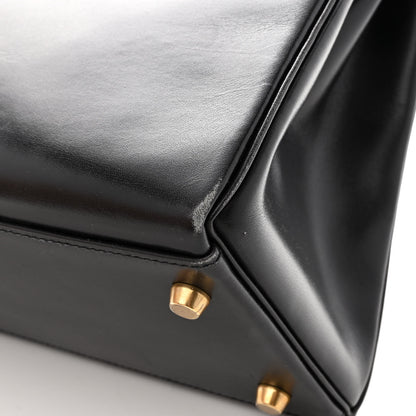 Hermes Box Kelly Retourne 32 Black 16 of 17