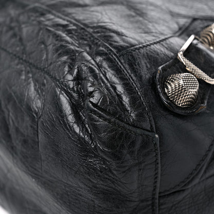 Balenciaga Chevre Giant 21 Silver Hardware Day Hobo Black 9 of 18