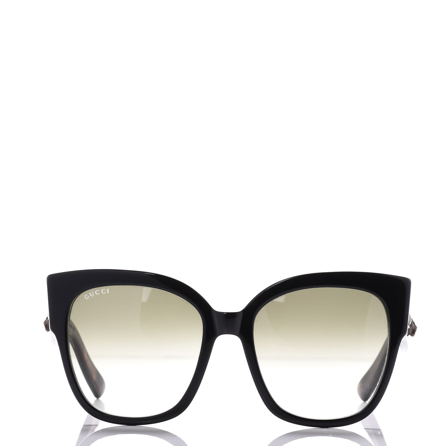 Square Frame Web Sunglasses GG0059S Black