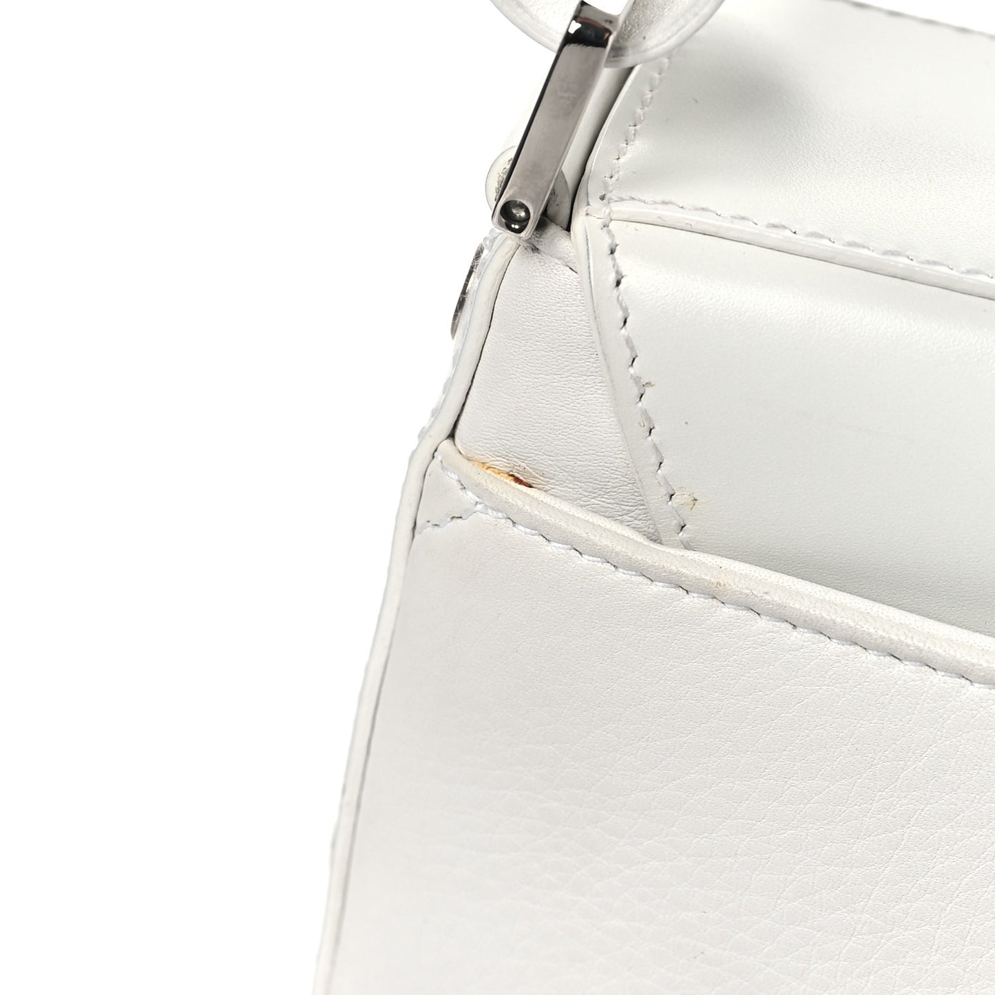 Calfskin Street Chic Bag White