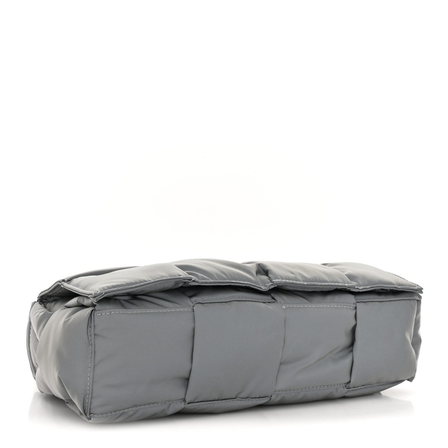 Bottega Veneta Nylon Intrecciato Padded Tech Cassette Bag Thunder 5 of 15
