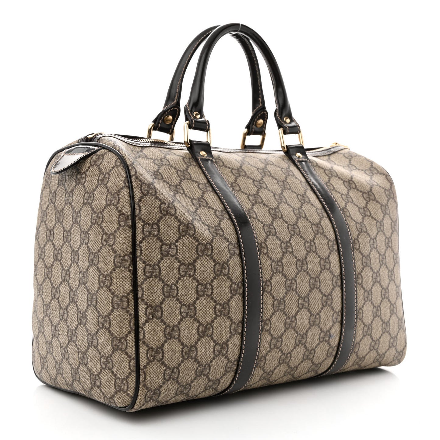 GG Plus Monogram Medium Joy Boston Dark Brown