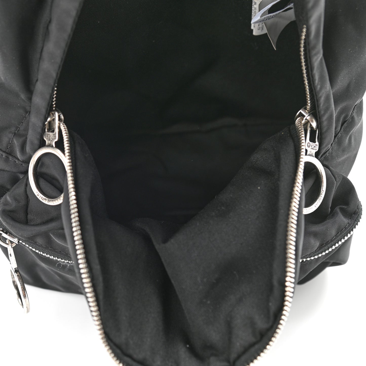 Nylon Mini Icon Backpack Black