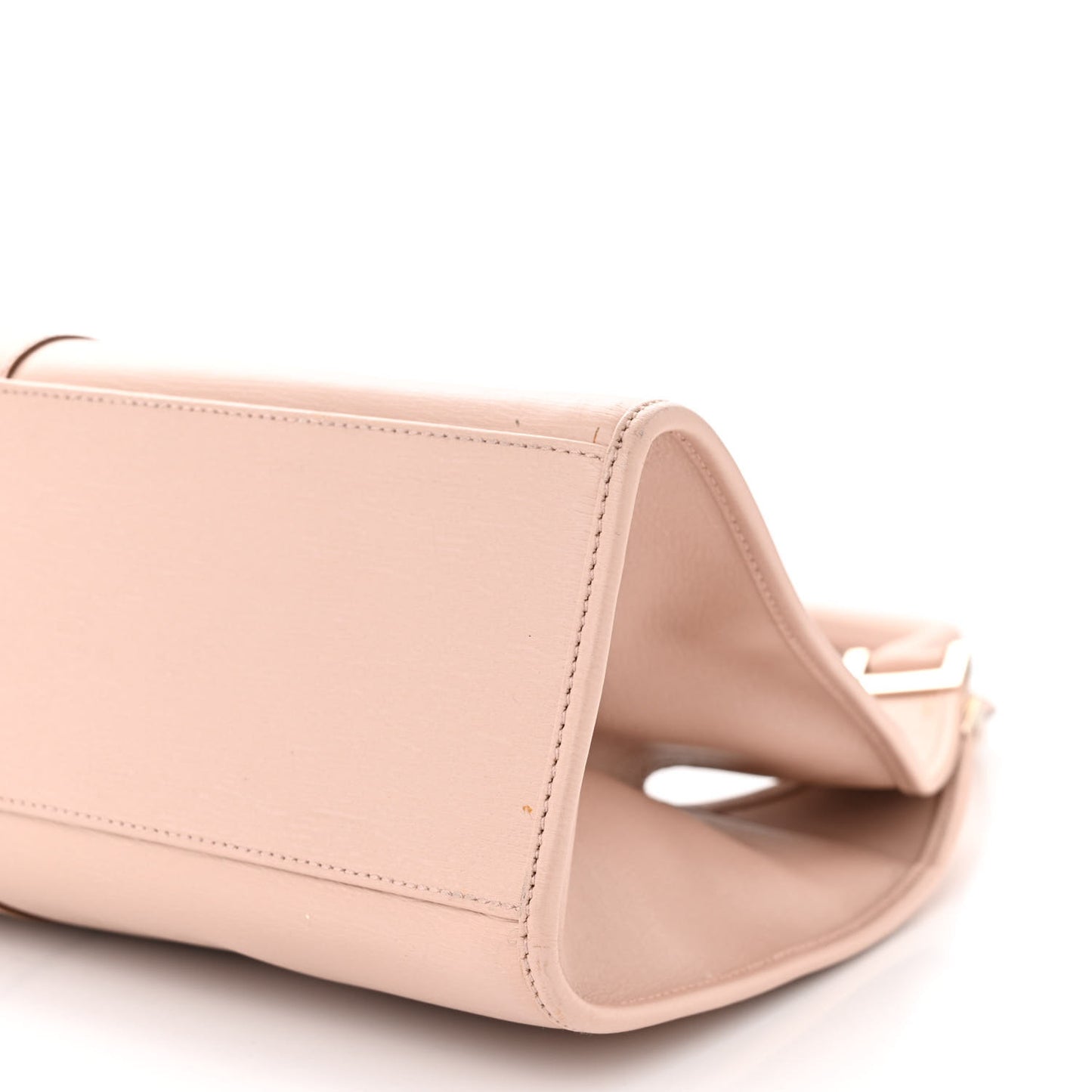 Calfskin Bardot Shoulder Bag Light Pink