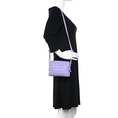Bottega Veneta Nappa Intrecciato Mini Loop Camera Bag Wisteria 2 of 9