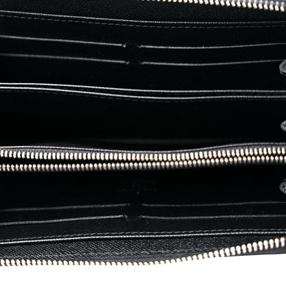 Louis Vuitton Epi Zippy Wallet Black 11 of 12