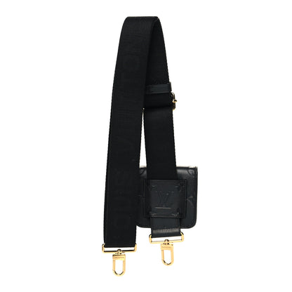 Louis Vuitton Canvas Utility Bandouliere Shoulder Strap Black 2 of 4
