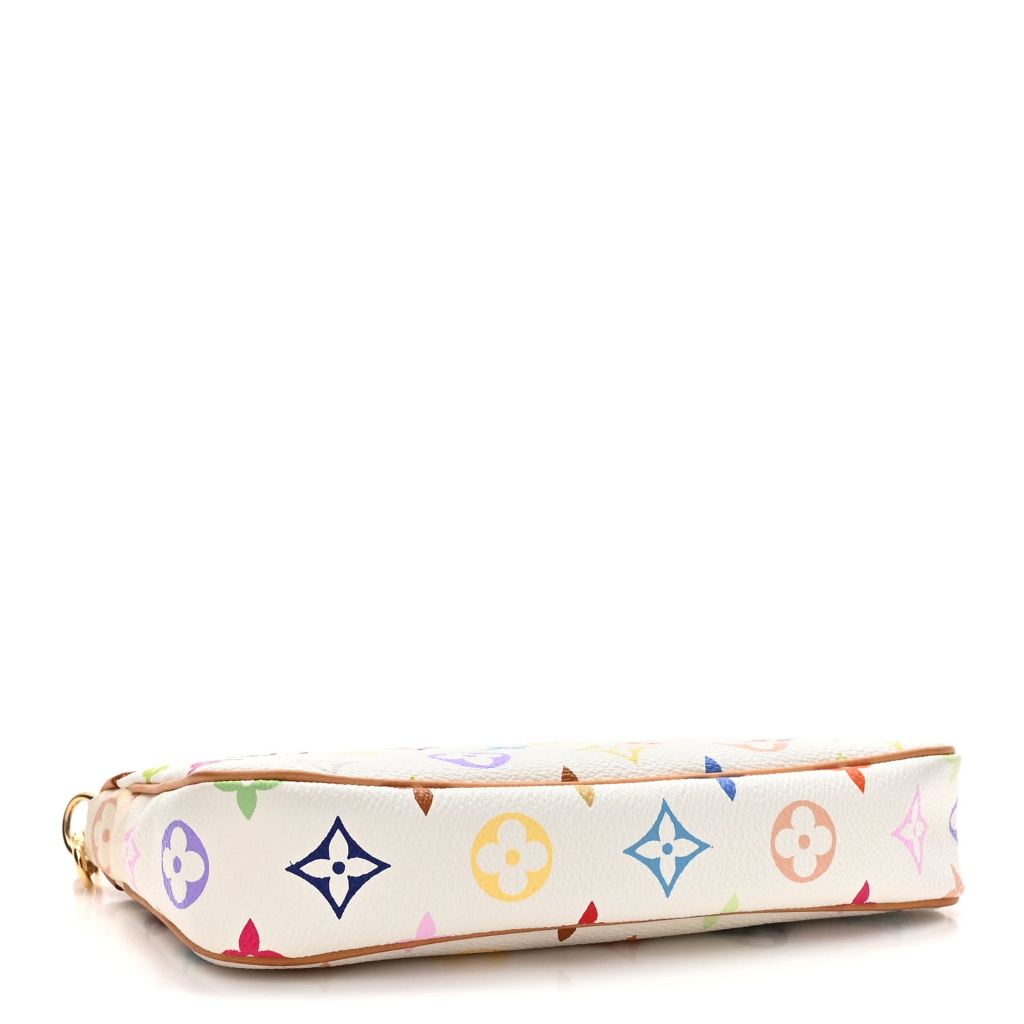 Monogram Multicolor Pochette Accessories White