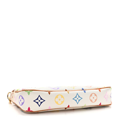 Louis Vuitton Monogram Multicolor Pochette Accessories White 4 of 11