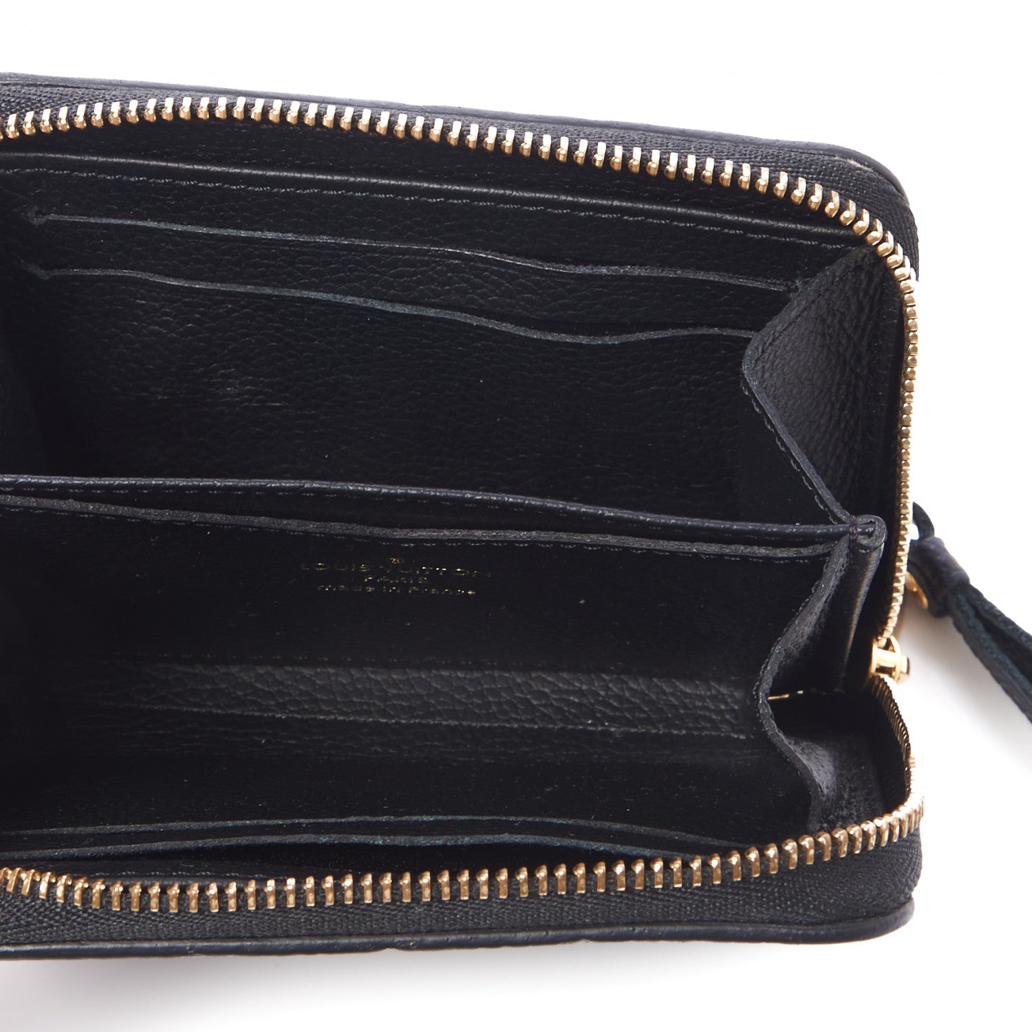 Louis Vuitton Empreinte Zippy Coin Purse Black 7 of 8