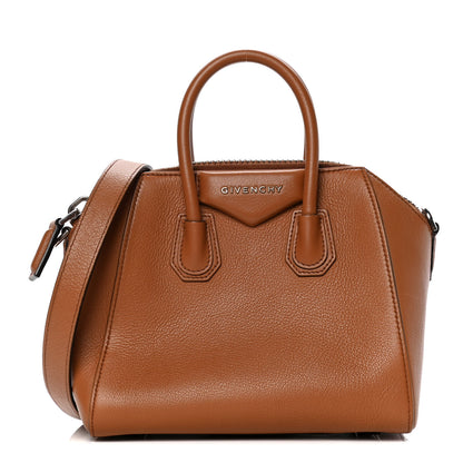 Givenchy Sugar Goatskin Mini Antigona Caramel 1 of 8