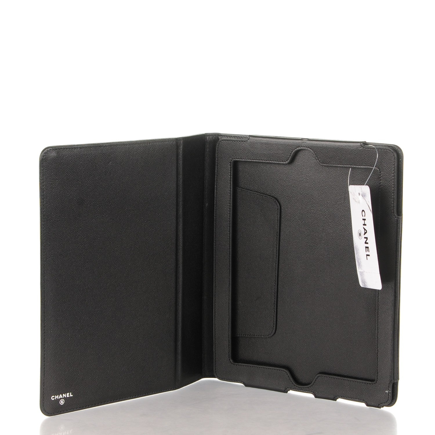 Chanel Caviar Sevruga iPad Case Black 5 of 7